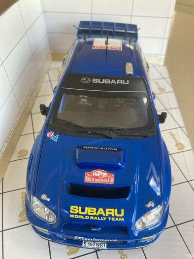Subaru Impreza Rally Solberg Mills Scale 1/18 Burago