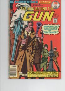 Dc Super-stars #9 The Man Behind The Gun 1976 Dc Bronze Age Comic