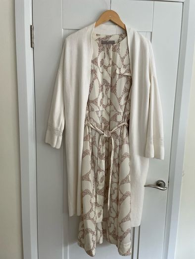 Paul Costello cream dress