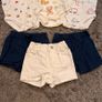 Bundle of 12 short sleeve body suits and 3 shorts Image 4