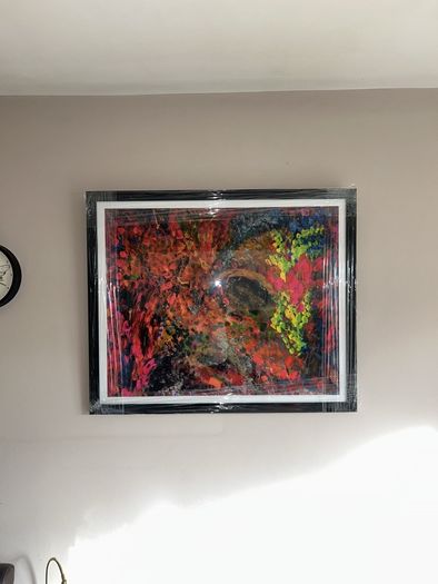 High quality Archival Giclee Modern Art print title "Rainbow of Joy "