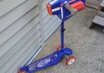 This is a Nerf Rapid Fire Blaster Scooter