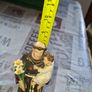 Beautiful Old Statue of Saint Anthony Holding the Baby Jesus and a White Lily, representing Purity, Measurements in the photos, Postage Available or Collection Image 6