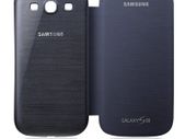 Samsung Notebook Style Flip Cover Case for Samsung Galaxy S3 - Navy