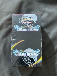 Pokemon Chaos rising booster box 18 packs sealed