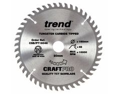 Trend CSB/PT16048 CraftPro Saw Blade 160mm x 20mm x 48T