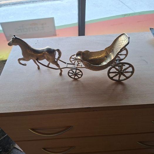 Brass horse