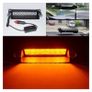 Car Windshield 8 LED Flashing Dash Strobe Van Truck Emergency Lamp Amber Site Builders Tools Lights Image 4