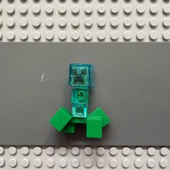 lego minecraft min052 Creeper, Charged Creeper minifigure