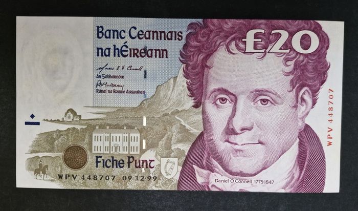Ireland  1999  20 Pound  Unc Banknote