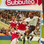 Subbuteo Euro 96 Special Edition boxed set Complete Blue Scoreboard Image 2