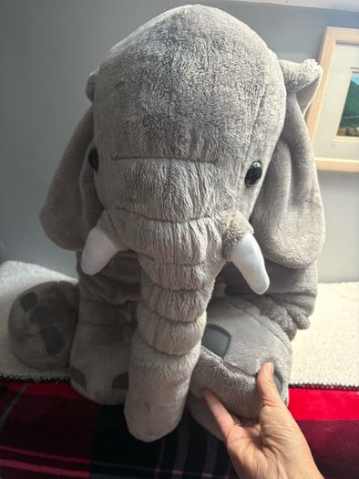 Large Elephant Plush Toy