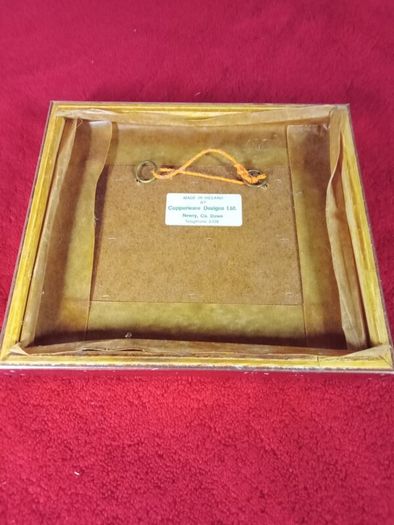 Pope John Paul II - Copper/wood Plaque 1979