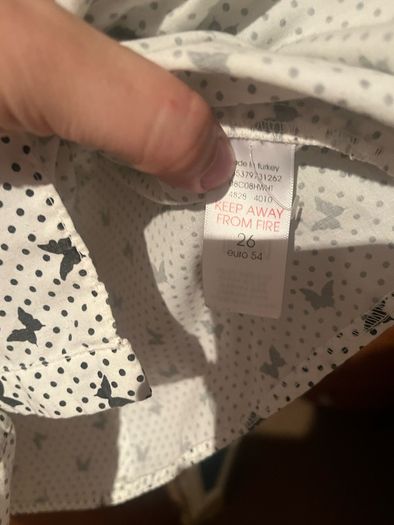 Evans  butterfly blouse