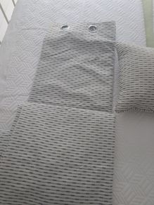 Curtains , eyelet, 66x 90 Black out ,& cushion 66x90