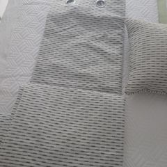 Curtains , eyelet, 66x 90 Black out ,& cushion 66x90