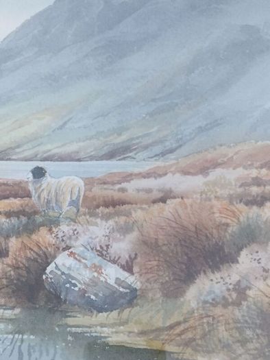 Large Hamilton Sloan Watercolour
