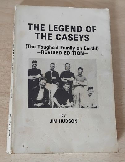 The Legend of The Caseys by Jim Hudson 1991 Sneem,  Co. Kerry Boston USA Rowing Wrestling Boxing Sports Hall of Fame FREEPOST