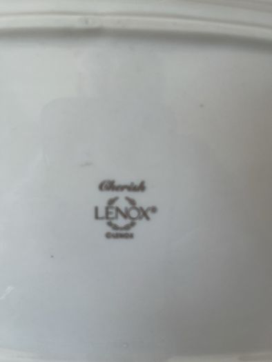 Lenox Vanity tray & Lenox Dove abided Bowl