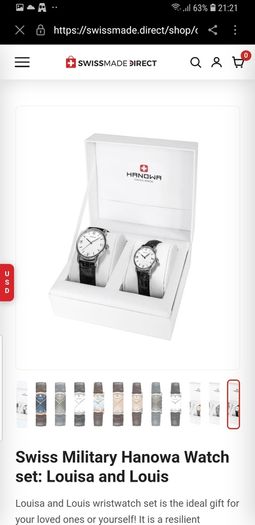 New Swiss Made Hanowa Watches