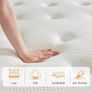 Double Mattress, Hybrid Mattress with 7 Zone Springs Image 4