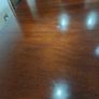 Large hardwood dining table 7' 5" Louis XVII style Image 3