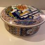 Japanese Imari ware  large 6 inch lidded dish Image 3