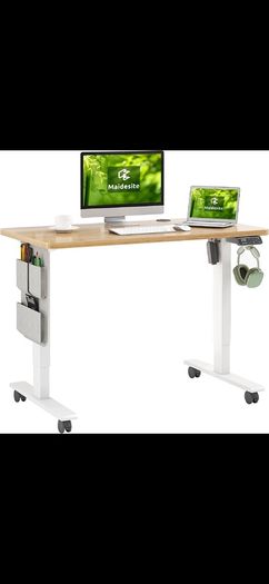 MAIDeSITe Electric Height-Adjustable Standing Desk