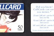 1994 Ireland 50 unit The Irish Mythology definitive Deirdre of the Sorrows (Schlumberger) Call Card Used. Telecom Eireann card number 1070