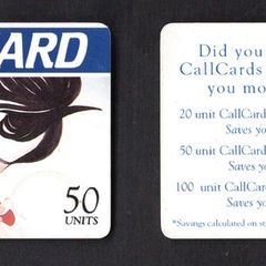 1994 Ireland 50 unit The Irish Mythology definitive Deirdre of the Sorrows (Schlumberger) Call Card Used. Telecom Eireann card number 1070