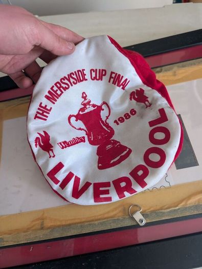 Huge 1990 80s vintage liverpool and some vintage Ireland soccer gear signed gear etc