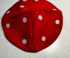 Fancy-Dress Toadstool / Mushroom Hat