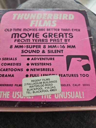 8 mm Thunder bird film