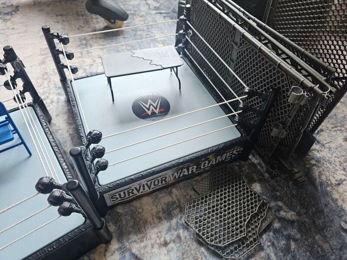 Wwe Ring With Cage