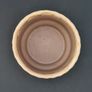 Beige Textured Ceramic Plant Pot / Cache Pot 7cm x 8cm | Modern Boho Scandi Image 2