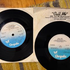 Blondie Vinyl singles. Irish pressings