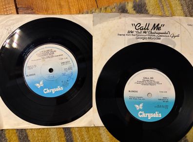 Blondie Vinyl singles. Irish pressings