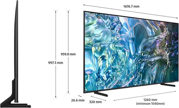 Samsung 75" Q60B QLED 4K Quantum HDR Smart TV
