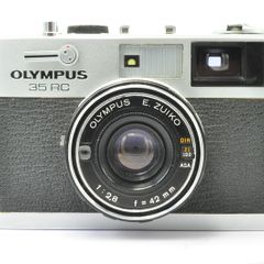 Olympus 35RC 35mm film rangefinder camera in good condition With E-zuiko 42mm f2.8 super sharp lens(No Leica, NO Canon QL17,No Yashica GSN)