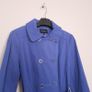Debenhams Royal Blue Double Breasted Belted Petite Trench Coat Jacket 16UK/44EU Image 8