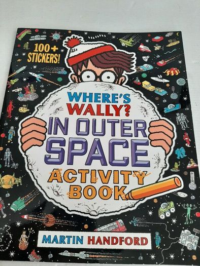 Where's Wallie decorations and new activitiy book and 2 new decorations