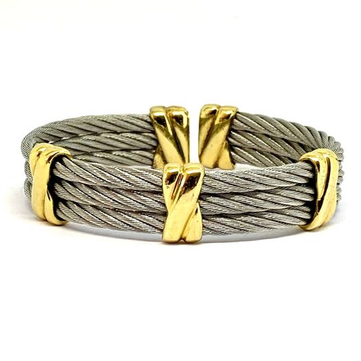 Charriol Celtic Design Luxury Cuff Bracelet