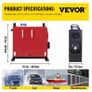 8kw Diesel Air Heater 12V All in One Mini Heater 4-Air Outlets With Silencer LCD Switch New Image 6