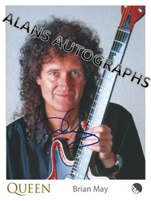 Queen - Brian May Autograph