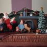 Christmas Village Light Up Santa on Chair Image 8