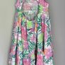 Sfera Girls floral sundress with cut out back Sz 3-4 EUC Image 3