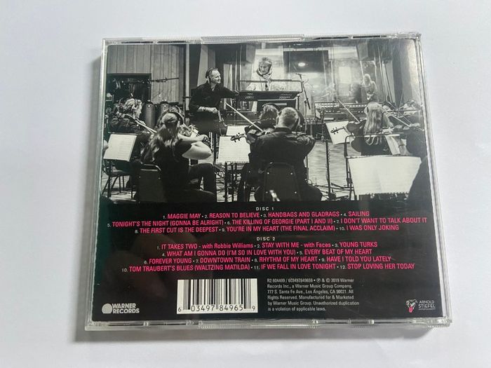 Rod Stewart With the Royal Philharmonic Orchestra Double CD