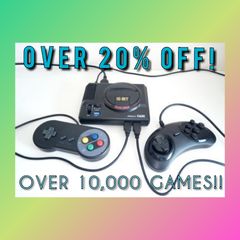 SALE!!! Advanced Mini Gaming System With 7500+ Games 16GB Micro SD Card - Megadrive Mini Or Snes Mini Style Options