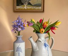 Vintage Louis Mulcahy Pottery Tea Pot, Vase, Jug, 1980s Irish Design
