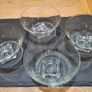 Glass dessert cups vintage Image 5